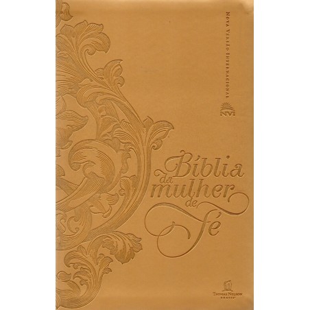 Bíblia da Mulher de Fé Dourada