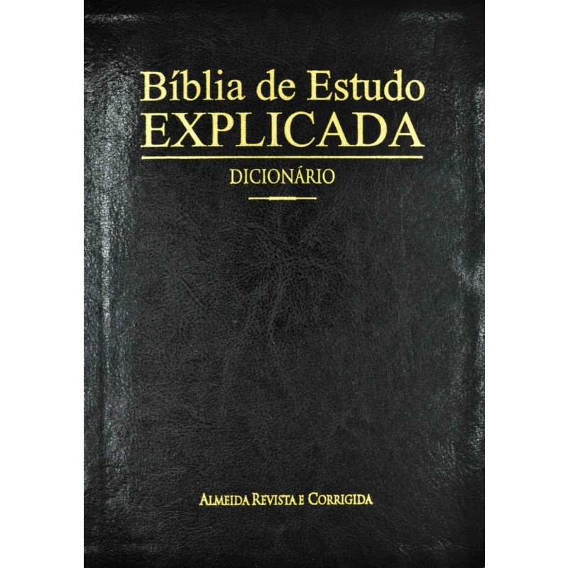 Bíblia de Estudo Explicada  