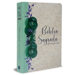 Bíblia Letra Gigante - Reciclato Floral
