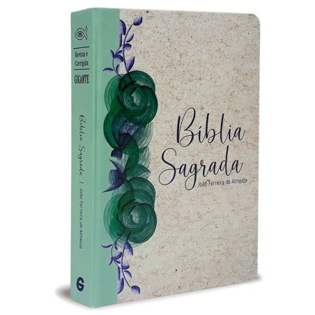 Bíblia Letra Gigante - Reciclato Floral