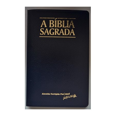 Bíblia ACF Letra Gigante - Capa Luxo Preta