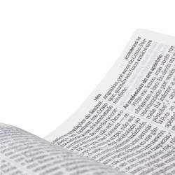 Bíblia Sagrada NAA Letra Supergigante com índice - Capa Rosa claro