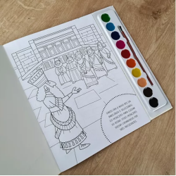Aquarela - Daniel e os Leões