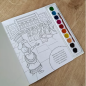 Aquarela - Daniel e os Leões