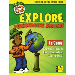 Rota 52 - Explore personagens bíblicos (4 a 6 anos)