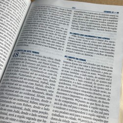 Bíblia da família Capa flexível PU bicolor