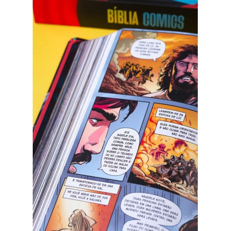 Bíblia Comics - Preta Capa dura