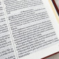 Biblia Slim King James 1611 Ultra Fina Ampliada Vermelha