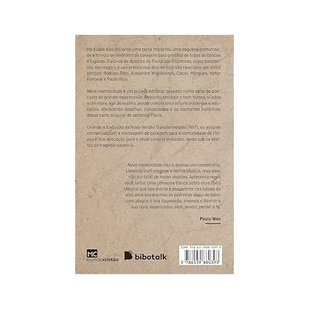 Nova mentalidade: Conversas em torno da carta de Paulo aos Filipenses