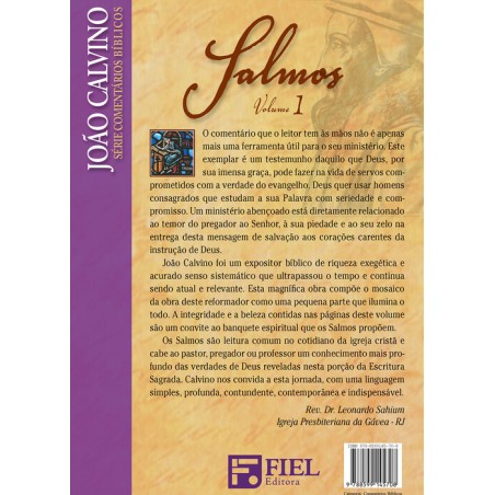 Comentário Bíblico Salmos Vol 1 - João Calvino