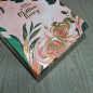 Bíblia de Estudo Matthew Henry  ARC  Capa Luxo Floral 