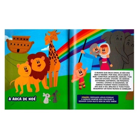 Bíblia 3 Palavrinhas mini Ilustrada Capa Dura