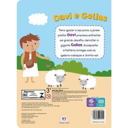 LIVRO QUEBRA-CABEÇA DAVI E GOLIAS