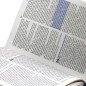 Bíblia de estudo Joyce Meyer com letra grande Capa flexível na cor salmão e beiras douradas