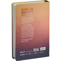 Bíblia Dia e Noite – 365 dias e noites com a Palavra - Capa Salmo 1:2