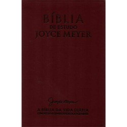 Bíblia de Estudo Joyce Meyer - Capa Marrom