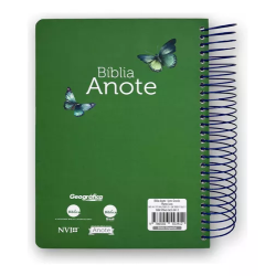 Bíblia NVI Anote Espiral - Pluma Leve
