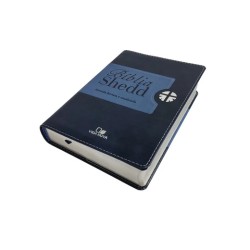 Bíblia Shedd - Capa duotone azul