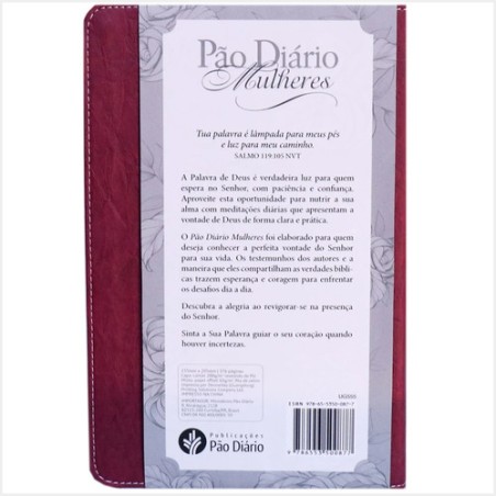 Pão Diário Mulheres Capa Luxo