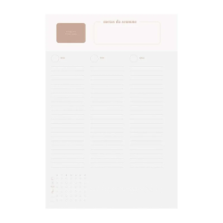 Planner Estações Capa Bordô